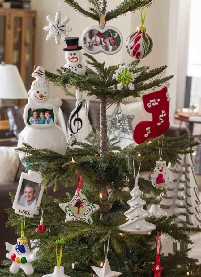 Family Photo Tree Ornaments