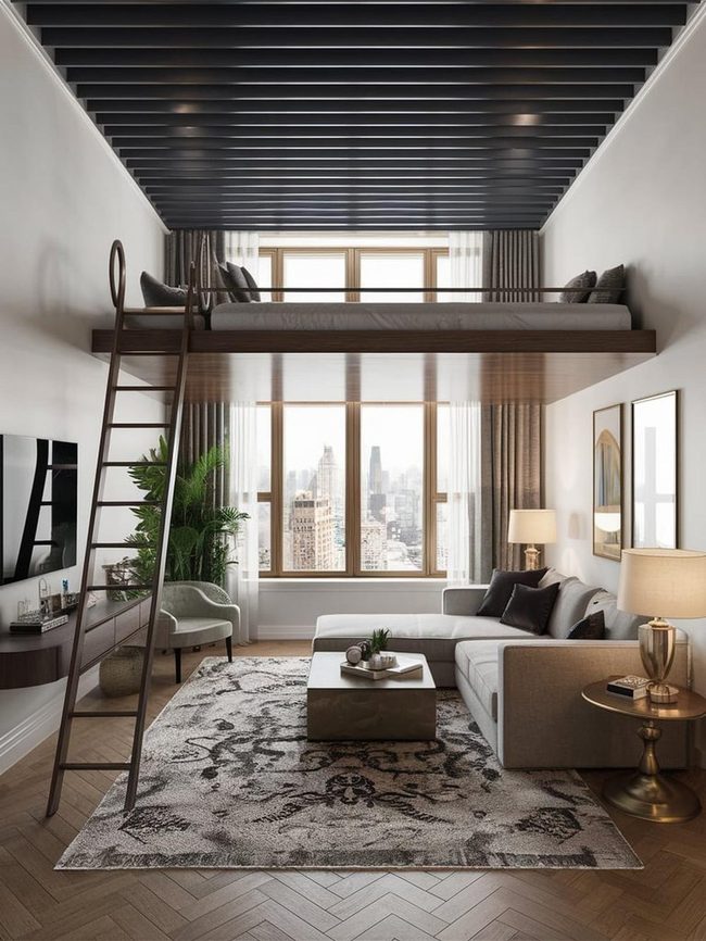 Hidden Space For Open Living