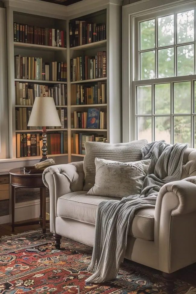 Oversized Cushions Wrapped In Stories