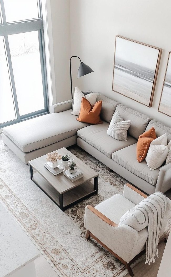 Neutral Geometric Rug Anchors Spaces