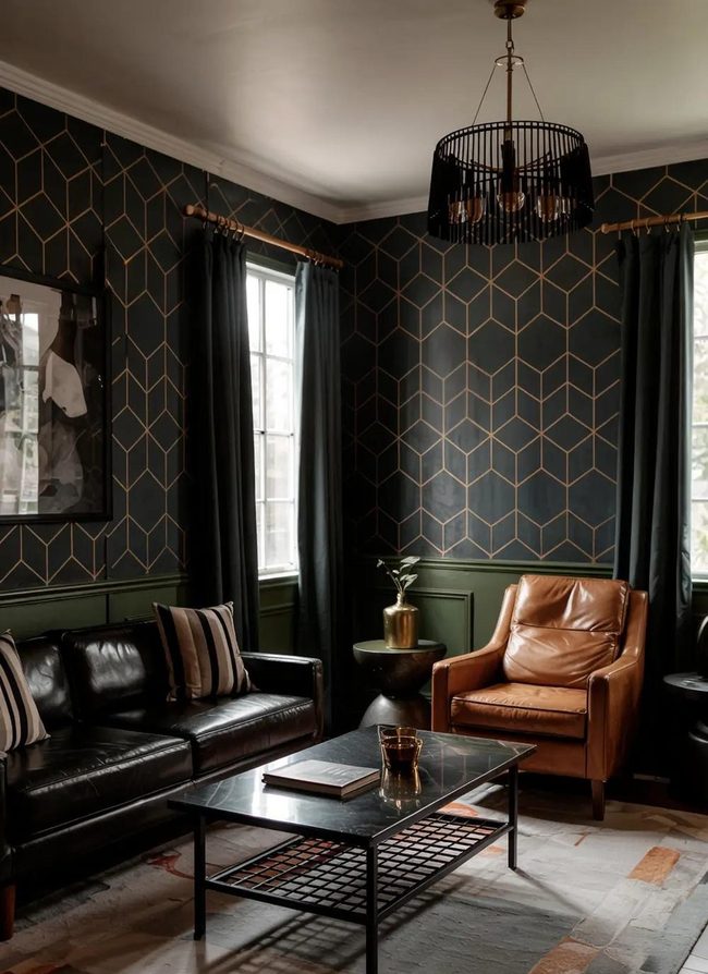 Dark Geometric Walls, Light Balance