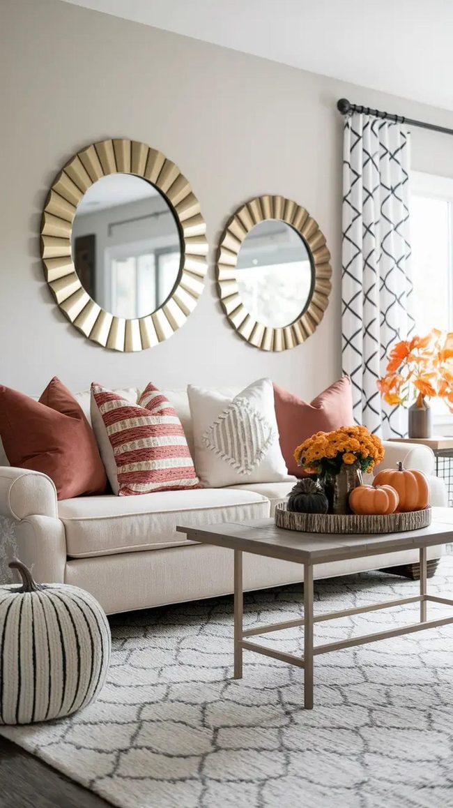 Gold And Brass Autumn Accents