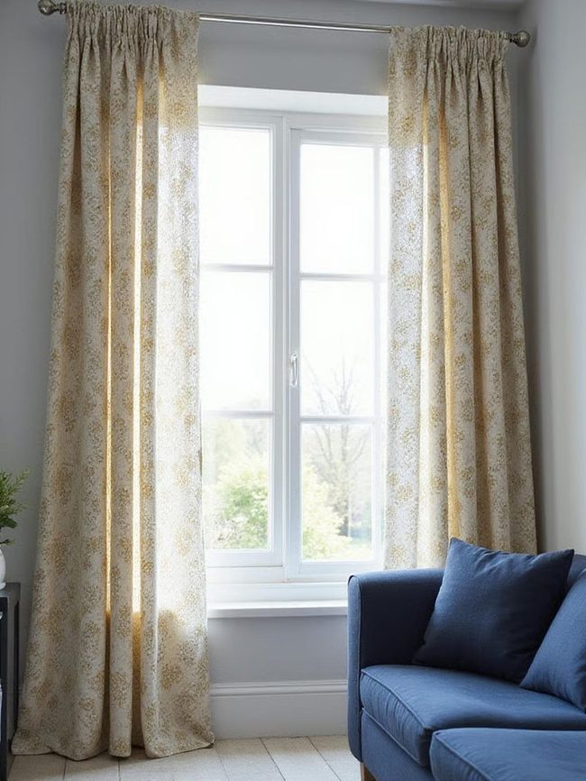Complementary Colors Create Living Room Energy