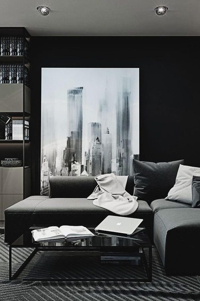 Black And White Urban Focal Point
