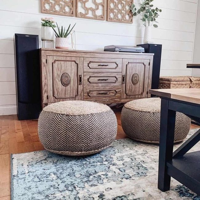 Ornate Wood Meets Modern Minimalism