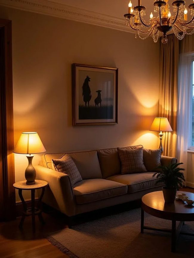 Layered Lighting Creates Functional Room Depth