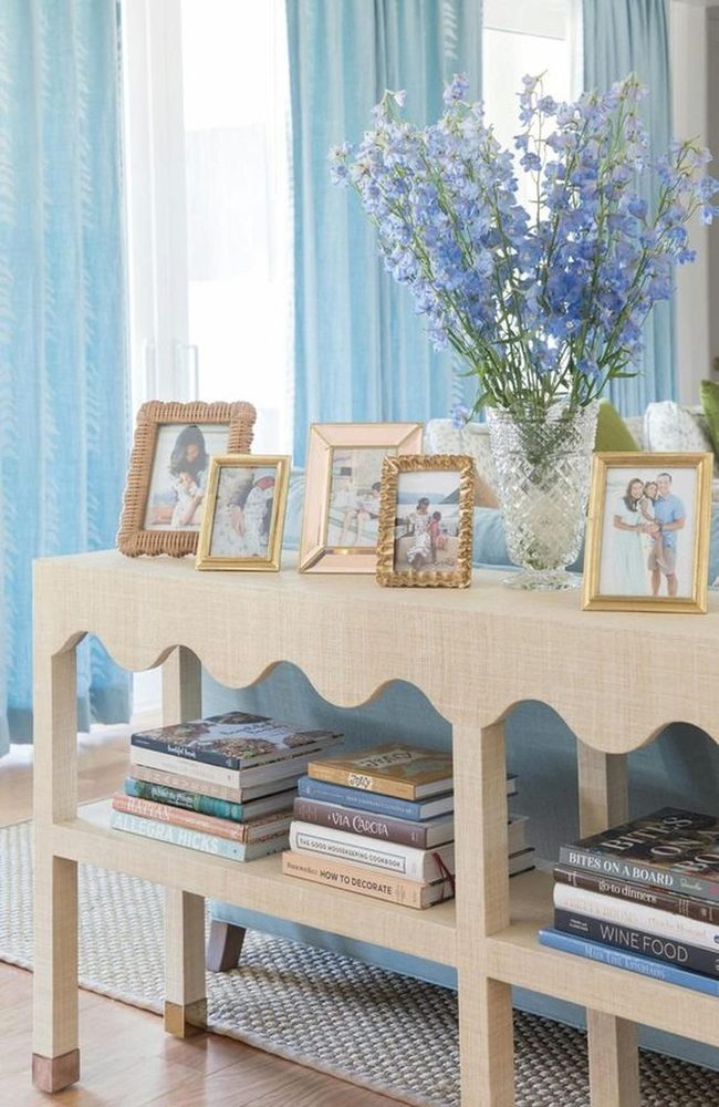 Gold Frames With Purple Florals