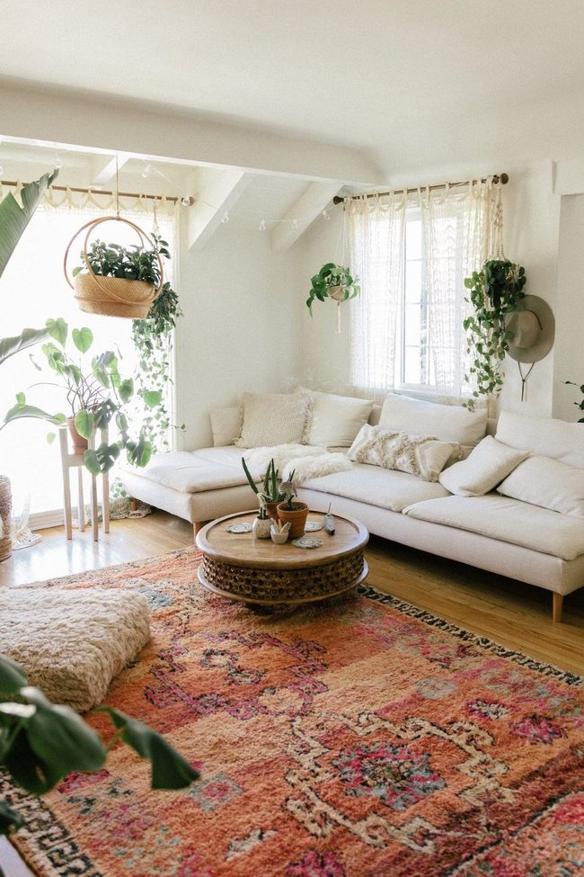Green Plants In White Room