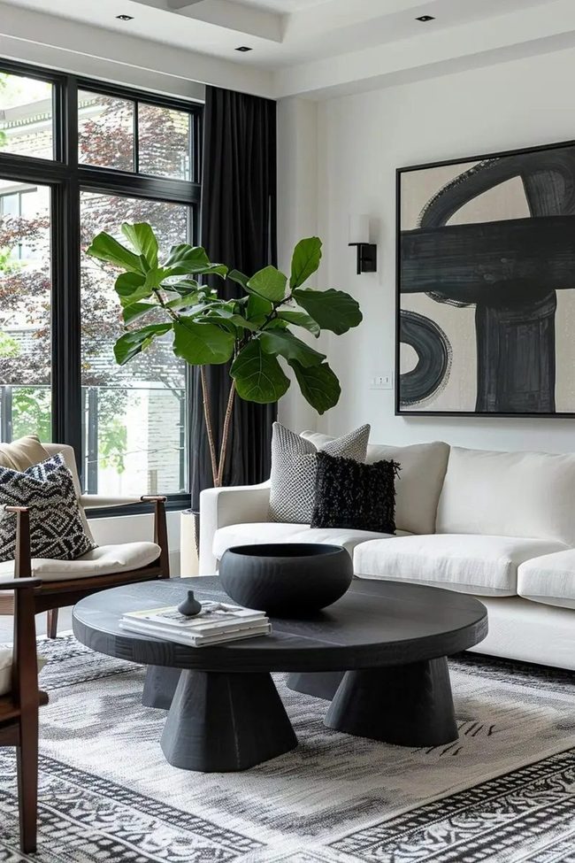 Monochromatic Geometry Meets Urban Living
