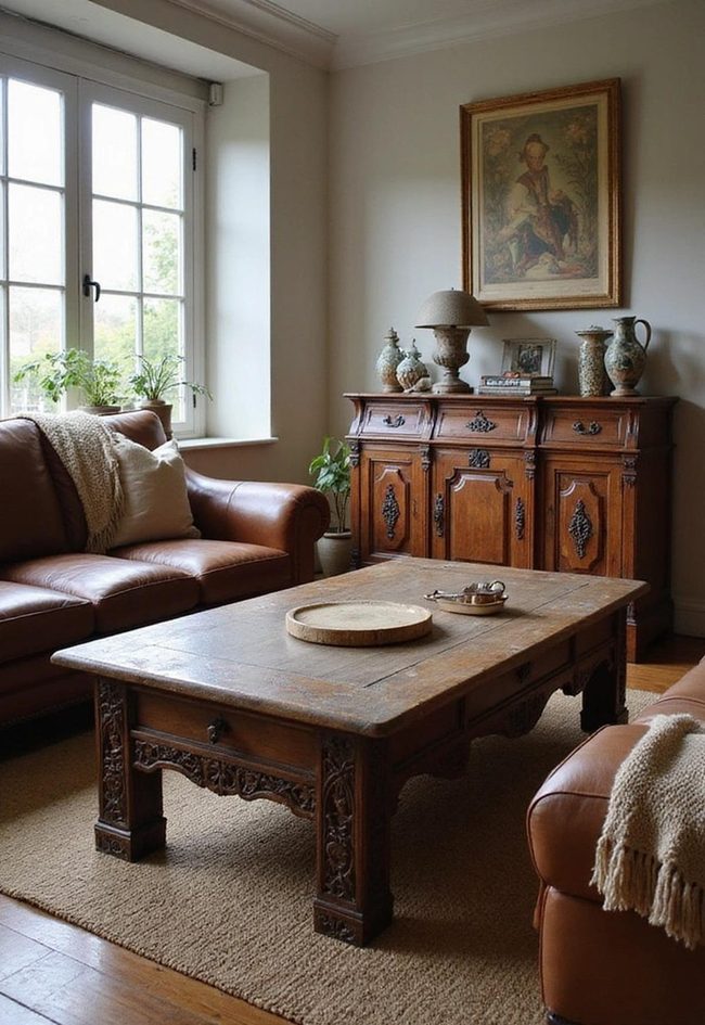 Carved Grain Furniture Across Eras