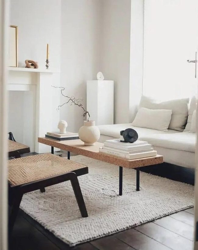 Sunlit Minimalism With Honey Wood