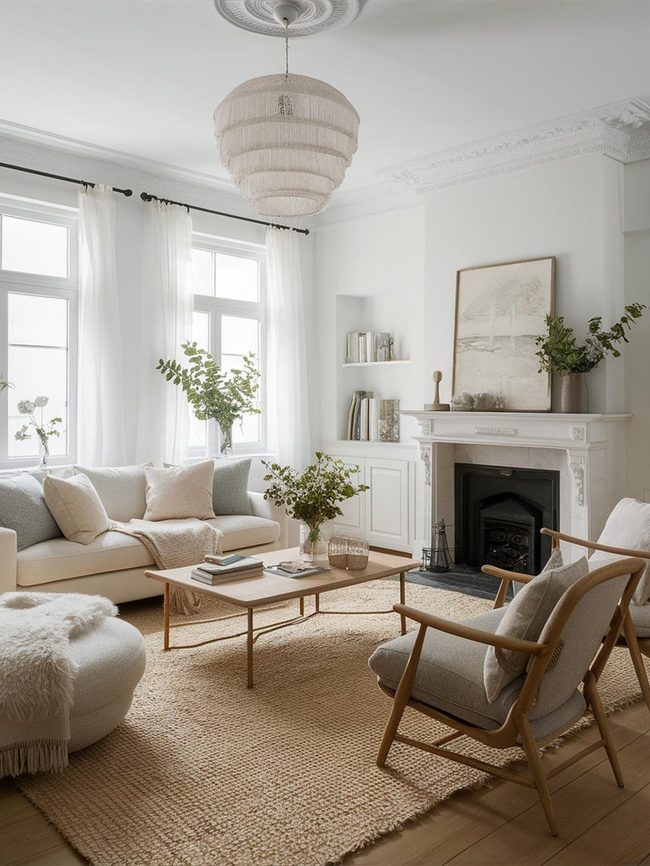 Pale Walls Bigger Rooms