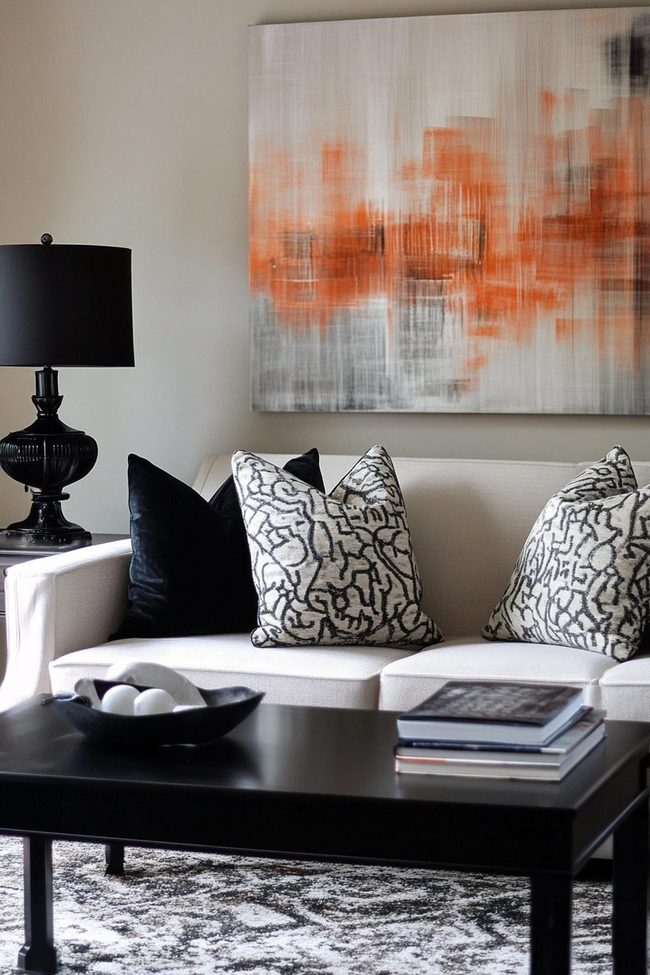 Matte Black Ceramic Lamps