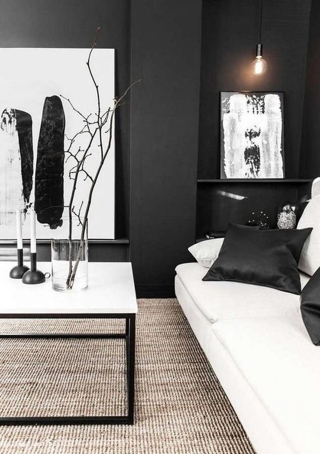 Dramatic Black And White Contrast
