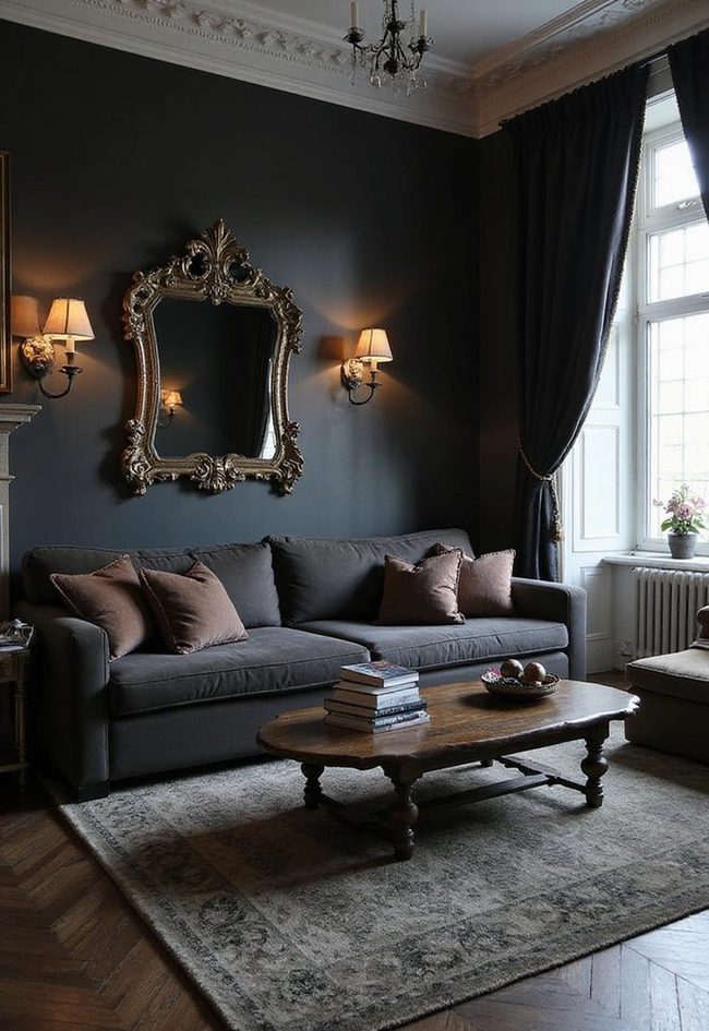 Gothic Black And White Sophistication