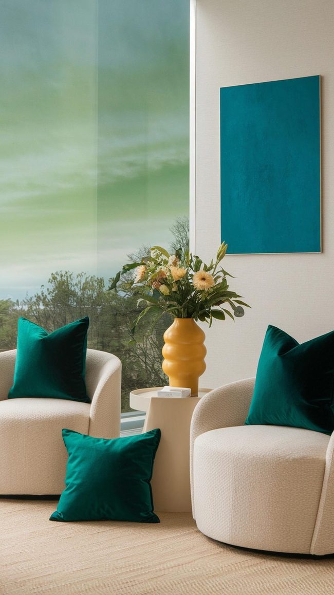 Jewel-Toned Accents Spring Room Refresh