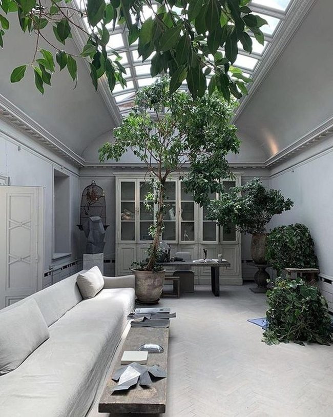 Tall Green Pots, Lived-In Calm