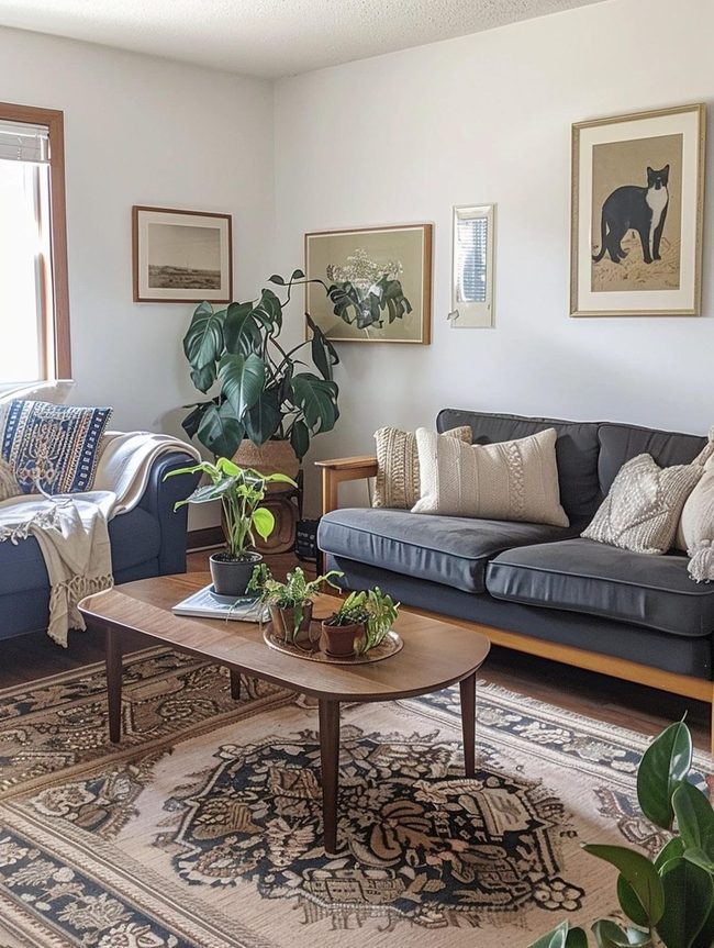 Budget Refresh Lounge Makeover