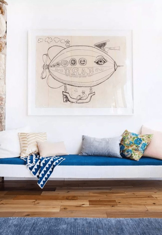 Layered Textures Energize Sofas
