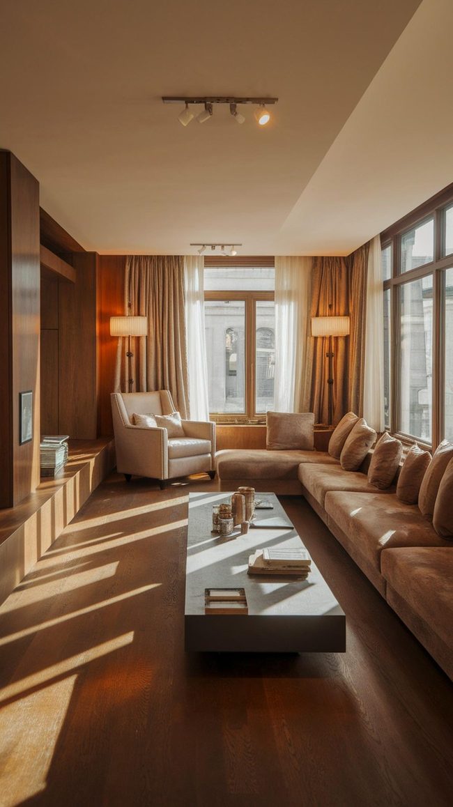 Long Rectangle Living Room Zoning Strategy