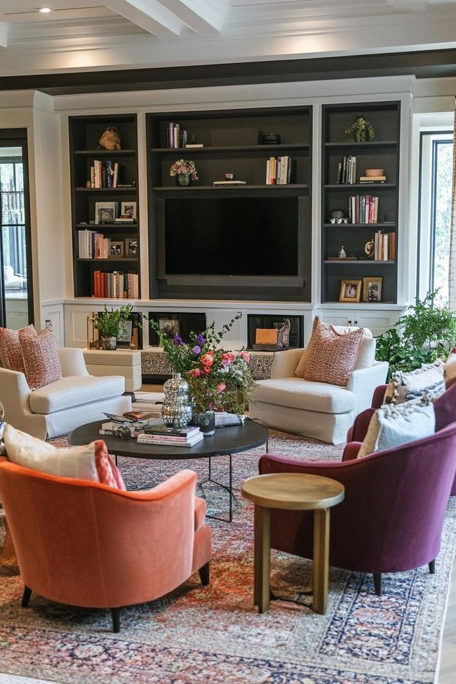Functional Living Room Zones
