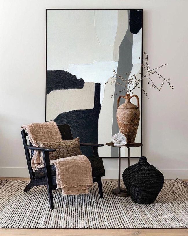 Sculptural Angles Meet Soft Comfort