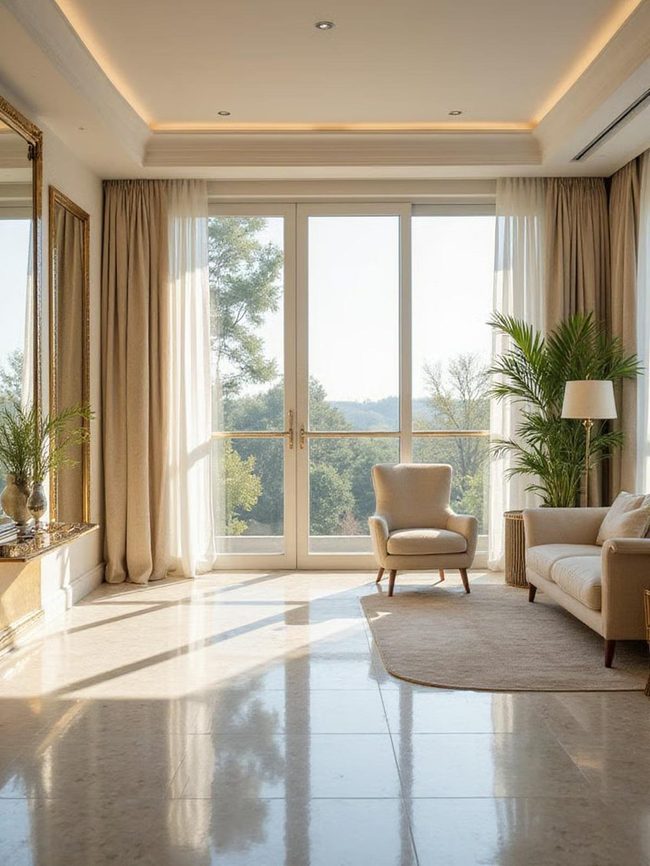 Sunlight Doubles Room Size And Brightness