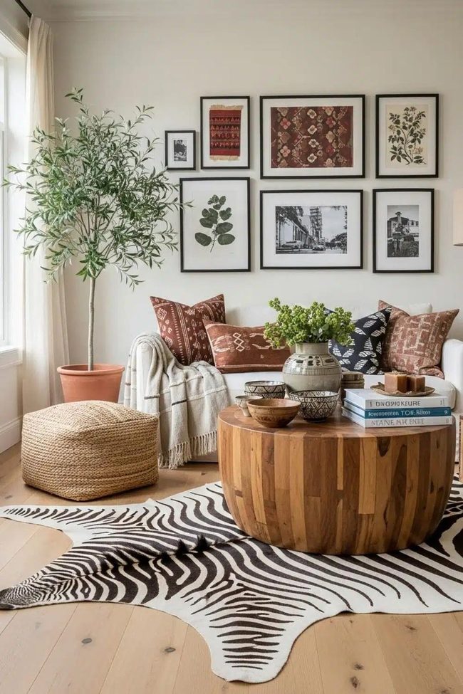 Zebra Stripes Meet Earth-Tone Layers