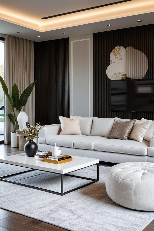 Neutral Tones Hidden Storage Magic