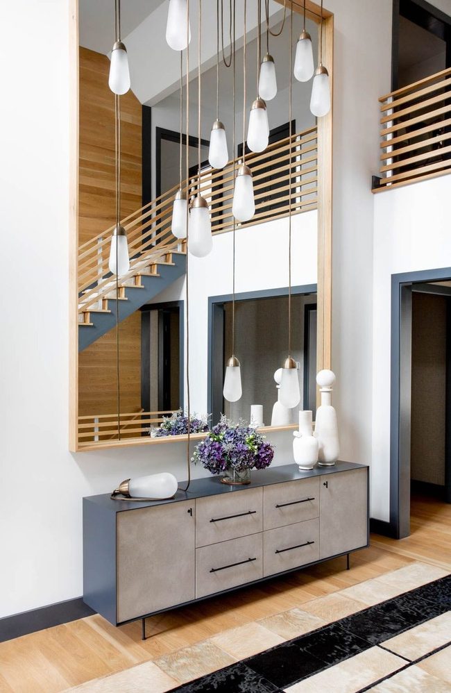 Oversized Mirror Doubles Small Spaces