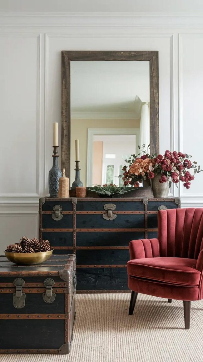 Classic Furniture With Autumn Layers