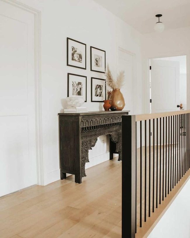 Espresso Wood Meets Modern Gallery