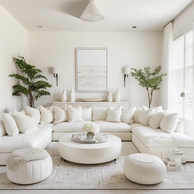 Layered Whites and Textures