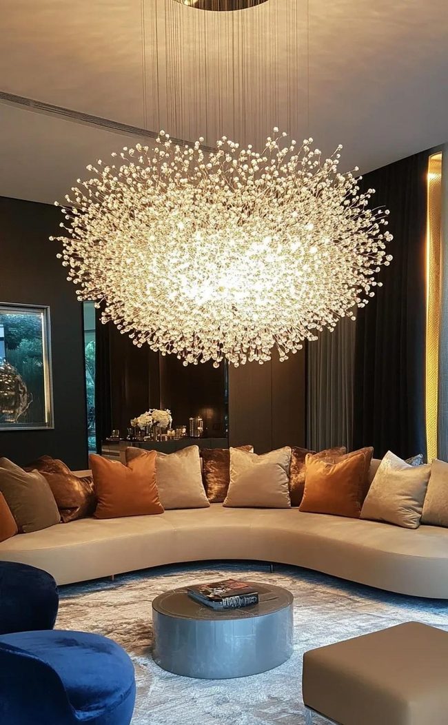 Crystal Chandelier Statement Lighting