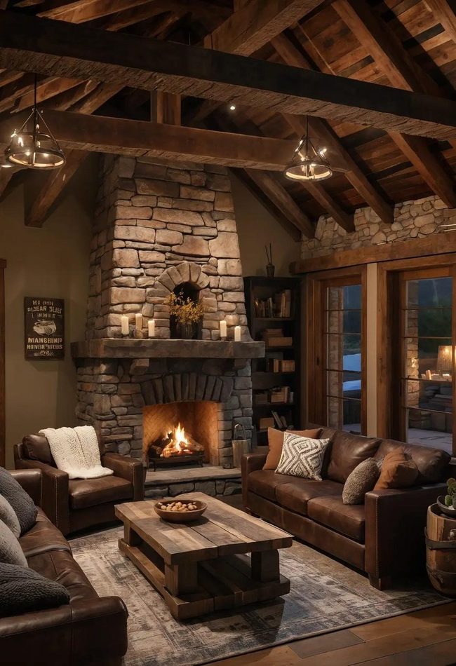 Reclaimed Pine Sofa With Layered Textures