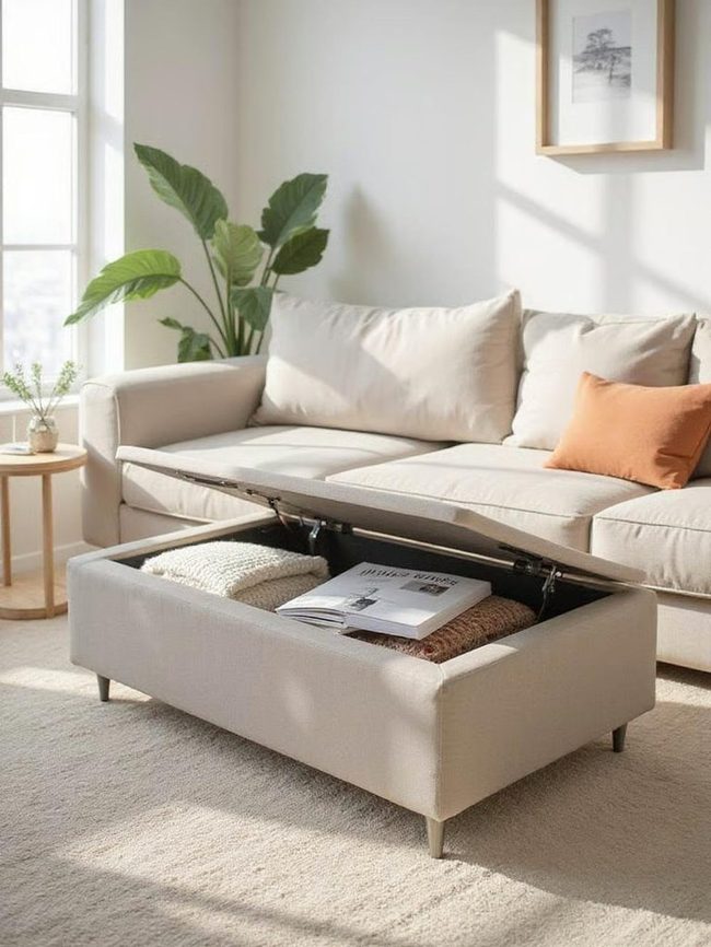 Lift-Top Coffee Tables Transform Spaces