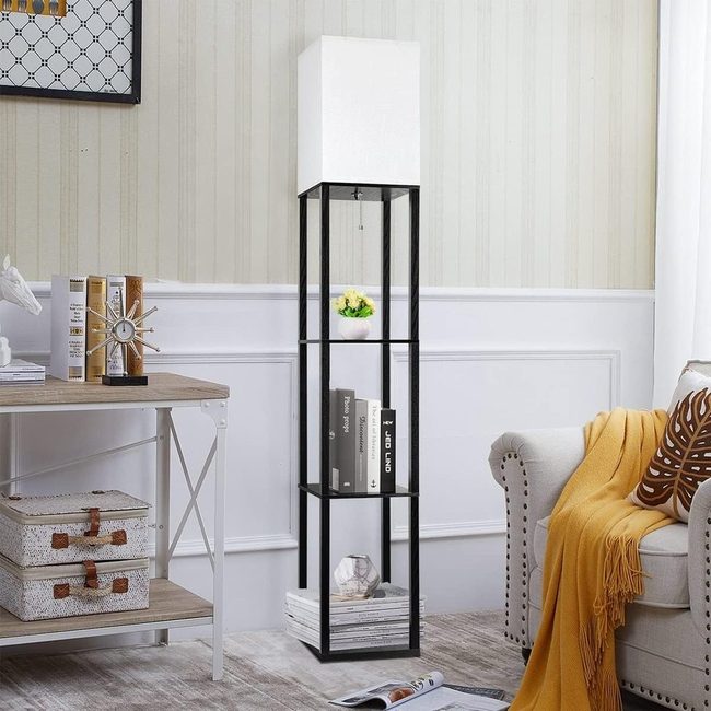 Shelving Lamp Two-In-One Storage