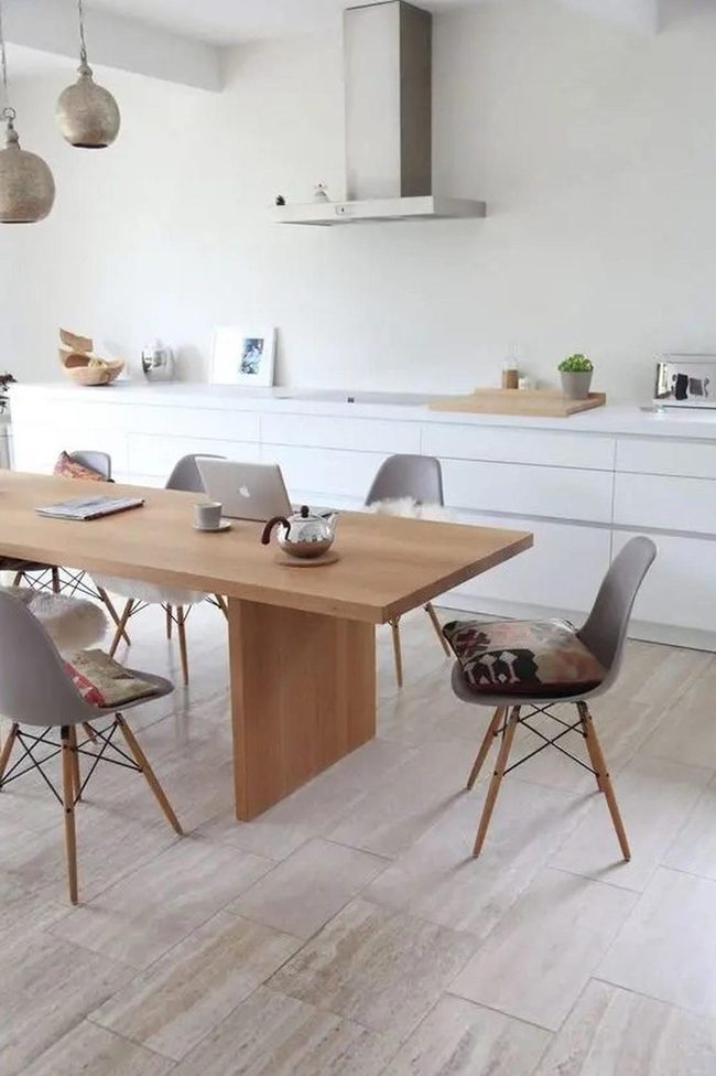 White Cabinetry Meets Warm Natural Light