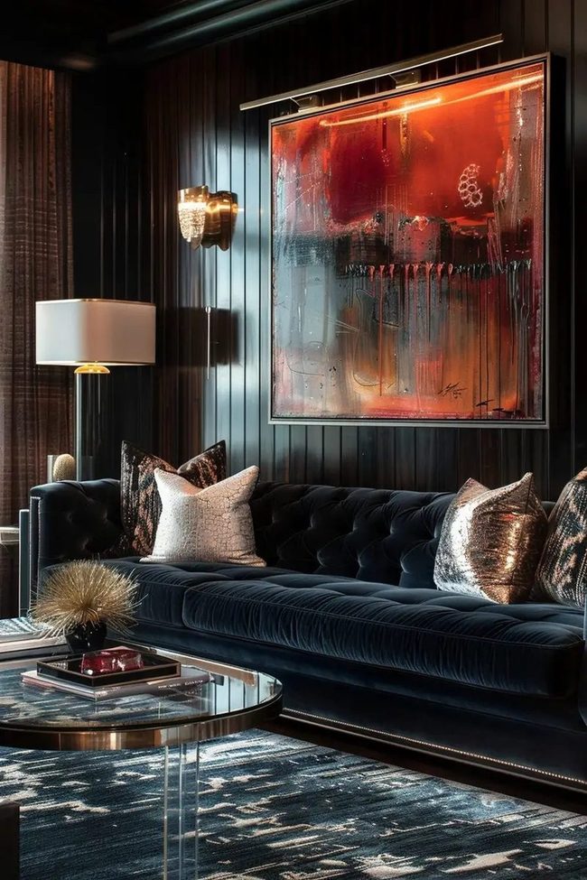 Marble And Velvet Urban Sophistication