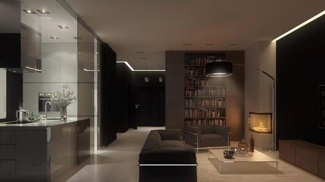 Dark Walls, Polished Sophistication