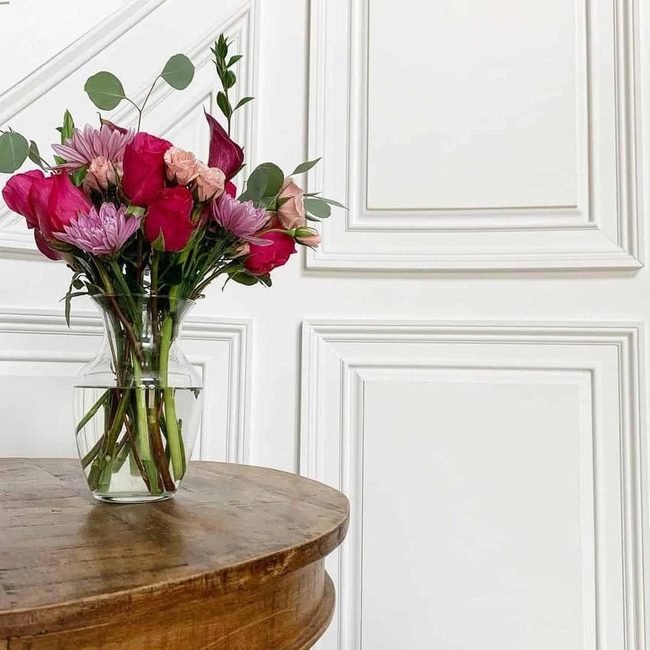 Staircase Nook Pink Florals Moment