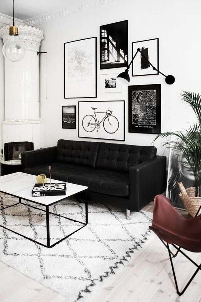 Black And White Modern Contrast