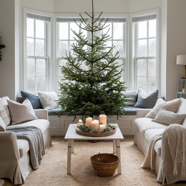 Centered Tree, Gathered Warmth