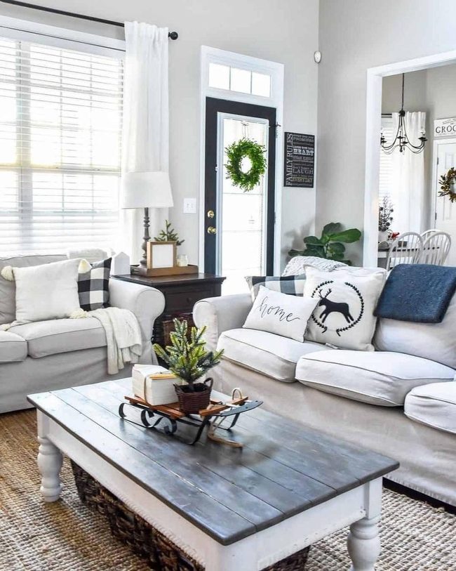 Reclaimed Wood Meets Grey Sophistication