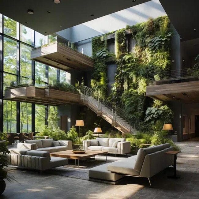 Living Walls In Current Interiors