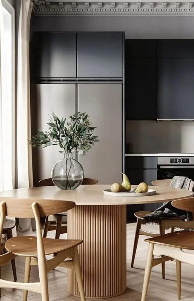 Dark Cabinets Meet Natural Light