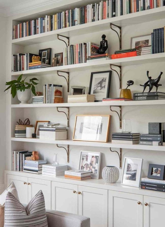 Books And Memories Floor To Ceiling
