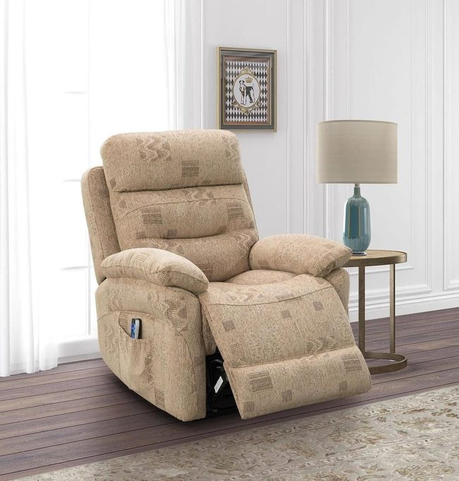 Soft Texture Recliner Statement