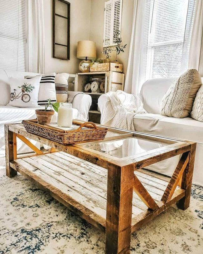 Reclaimed Wood Meets Modern Comfort