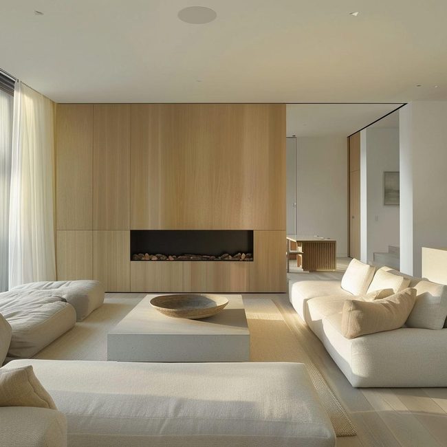 Clean Lines With Muted Feminine Touches